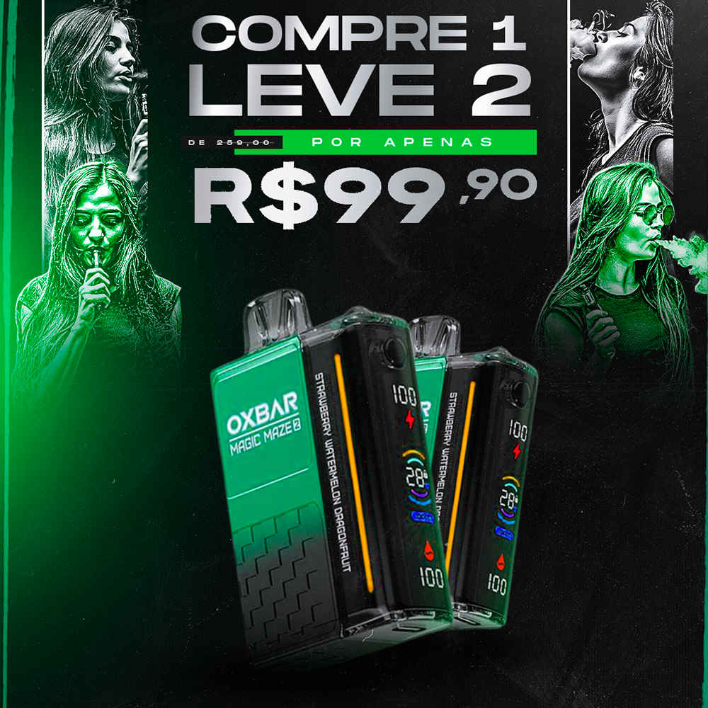 OXBAR MAGIC 30.000 - COMPRE 1 LEVE 2